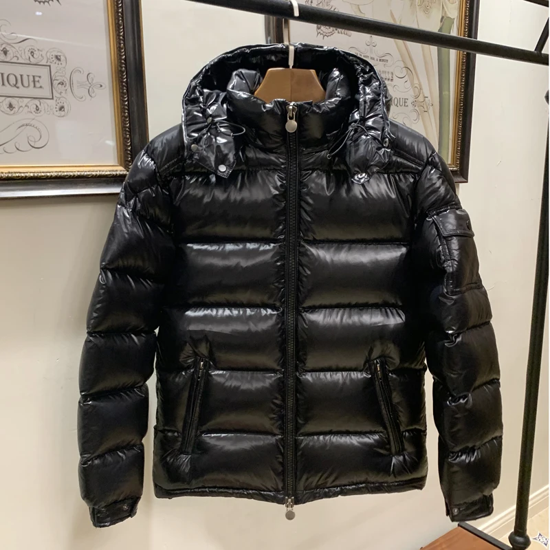 「LUXURY BRAND」24 Mengkou MIM Mengjia Maya Men's and Women's Same Sle Hood Thick Warm White Goose Down Down jacket Outerwear