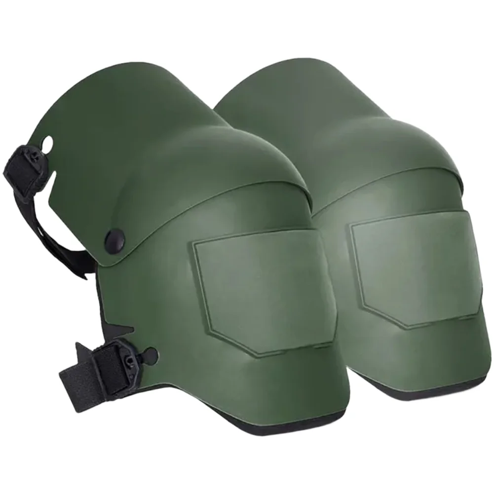 Hard Shell Gardening Knee Pads Foldable Shock Absorbing EVA Foam Protectors With Non Slip-Surface For Outdoor Work Garden Gear