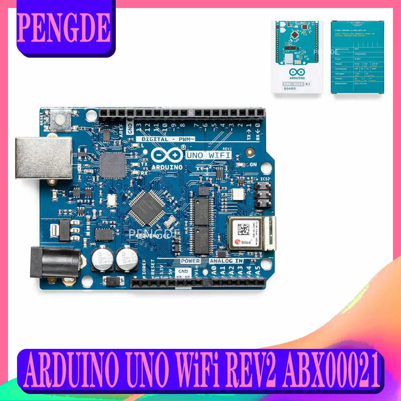 

ARDUINO UNO WiFi REV2 ABX00021 Arduino for your educational projects with wireless connectivity and motion sensing