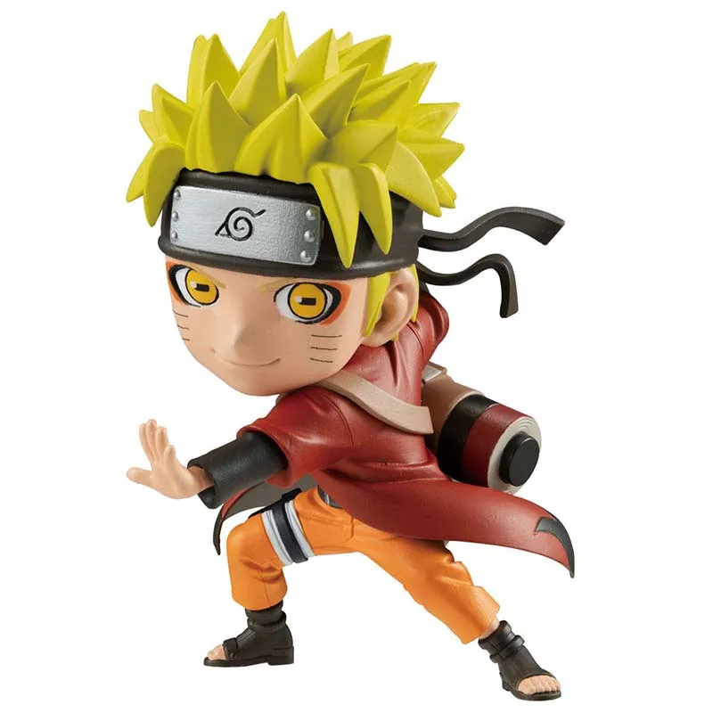 Bandai gacha cápsula caixa cega naruto personagem estilo uzumaki naruto sasuke uchiha itachi anime figura brinquedo para colecionadores