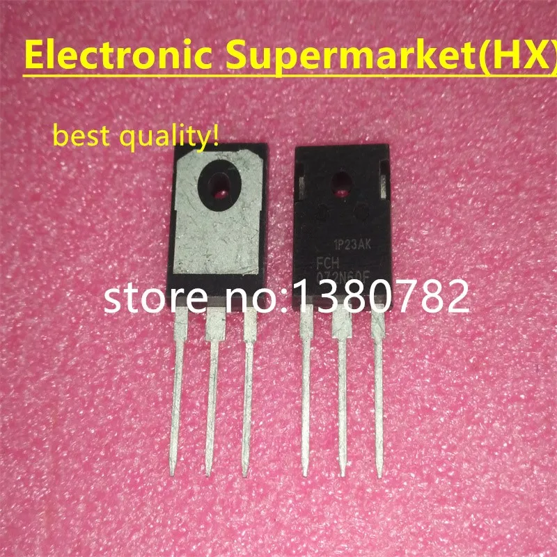 

Free Shipping 10pcs-50pcs FCH072N60F FCH072N60 NEW TO-247 IC Best quality In Stcok!