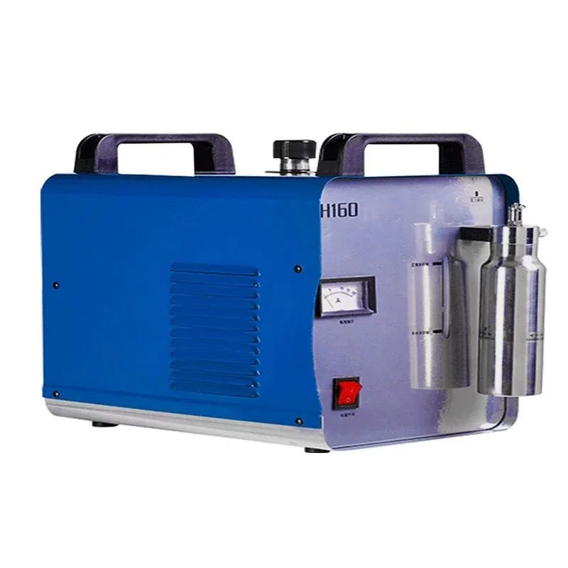 H160 75L oxygen hydrogen acrylic flame polishing electromechanical welding machine 220V water welding machine polishing machine