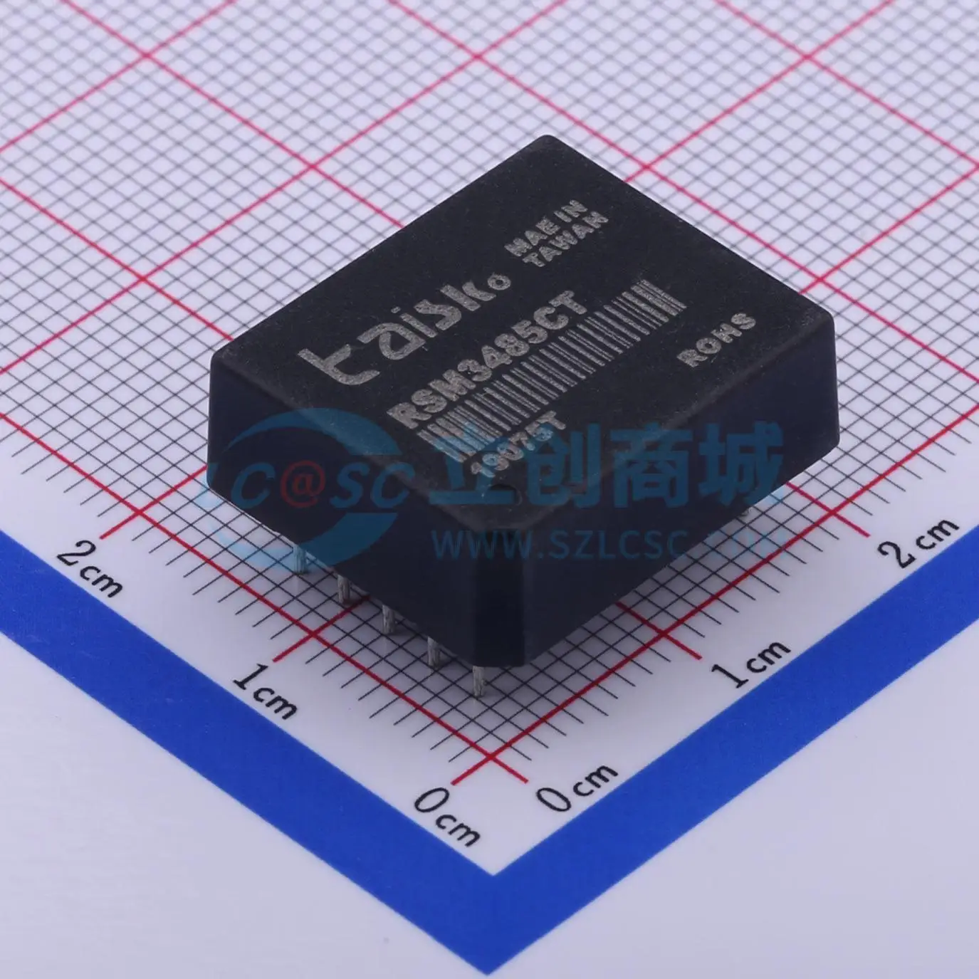 3pcs RSM3485CT DIP-8 9.6Kbps isolated 3.15V 3.45V RS485 Serial Communication Module for Smart Home System