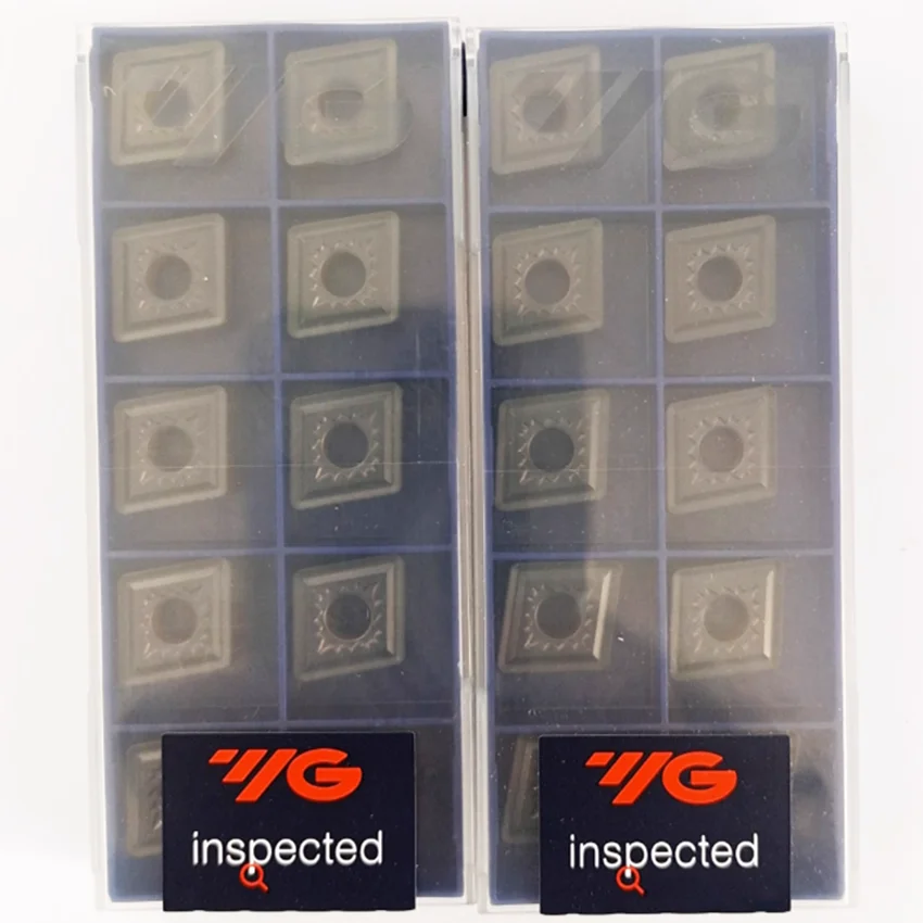 Imagem -06 - Inserções Originais do Carboneto yg Inserção Giratória do Cnc Ferramentas do Cortador do Torno Cnmg120404-uc Yg1001 Cnmg120408-uc Yg1001 Cnmg120412-uc Yg1001