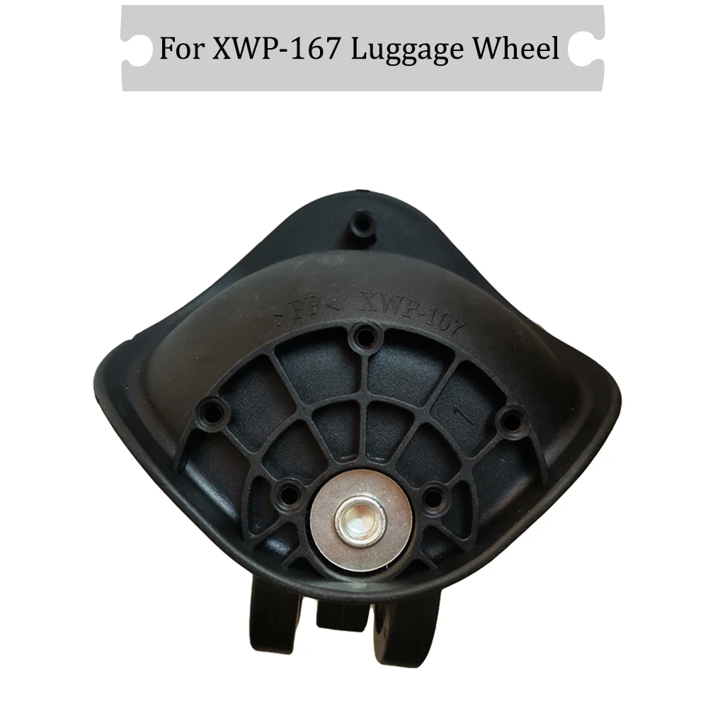 Suitable For XWP-167 Black wheel sliding replaceable luggage universal wear-resistant wheel good beacing performance