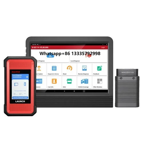 

2024Launch X431 V+ 4.0 SmartLink HD Heavy Duty Truck Diagnostic Tool for 12V 24V Trucks