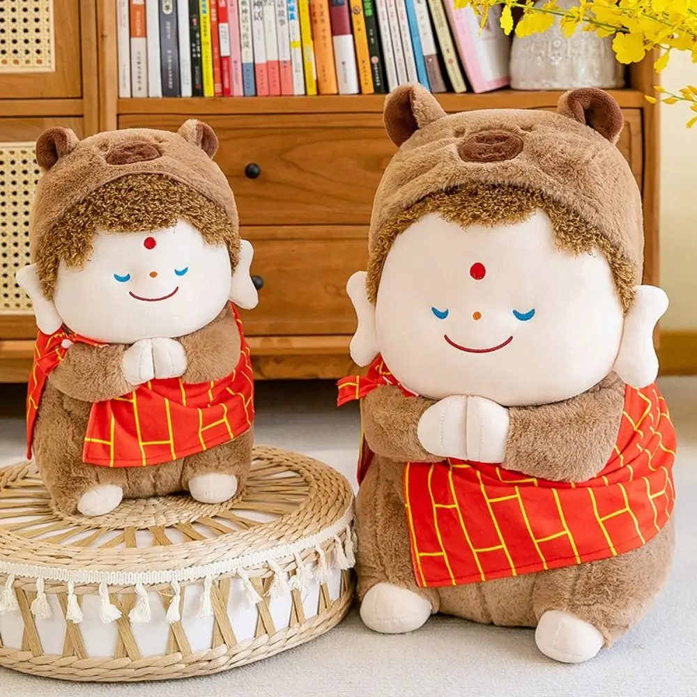 Sakyamuni Capybara Tang Monk Doll Simulation Animal Capybara Capybara Lunar Old Doll Soft Super Cute Capybara Plush Toy