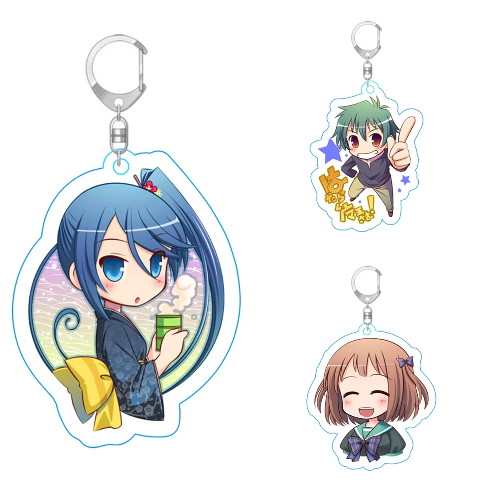 6CM Anime The Devil is a Part-Timer! Model Cosplay Charm Characters Ornament Accessories Goods Collection Gifts