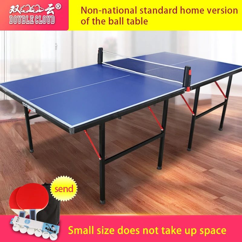 Non-national standard home version small folding table tennis table