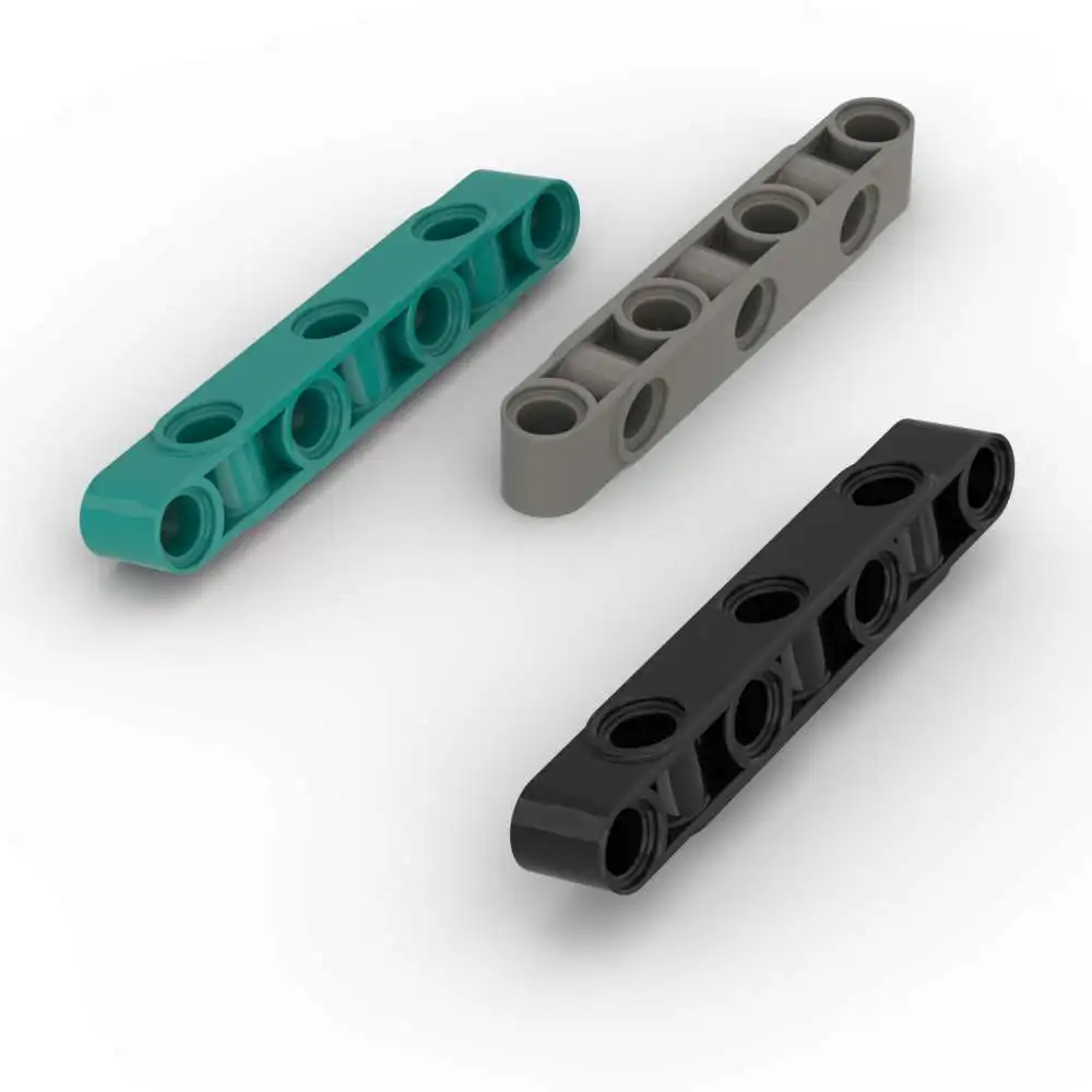 MOC 10PCS 2391 Modified Perpendicular Holes Thick 1x7 Building Blocks House Liftarm Assemblable Bricks Toys Boys Holiday Gift