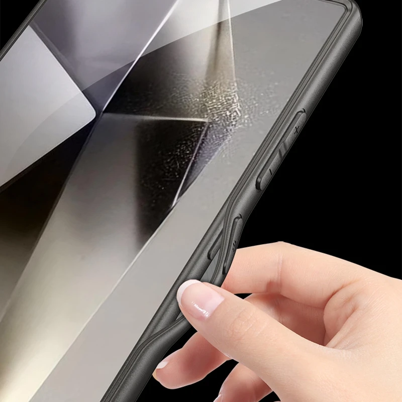 Leather Phone Case for Samsung Galaxy S24 Ultra Protective Cases for Sansung S24ultra Camera Lens Protector Glass Full Cover