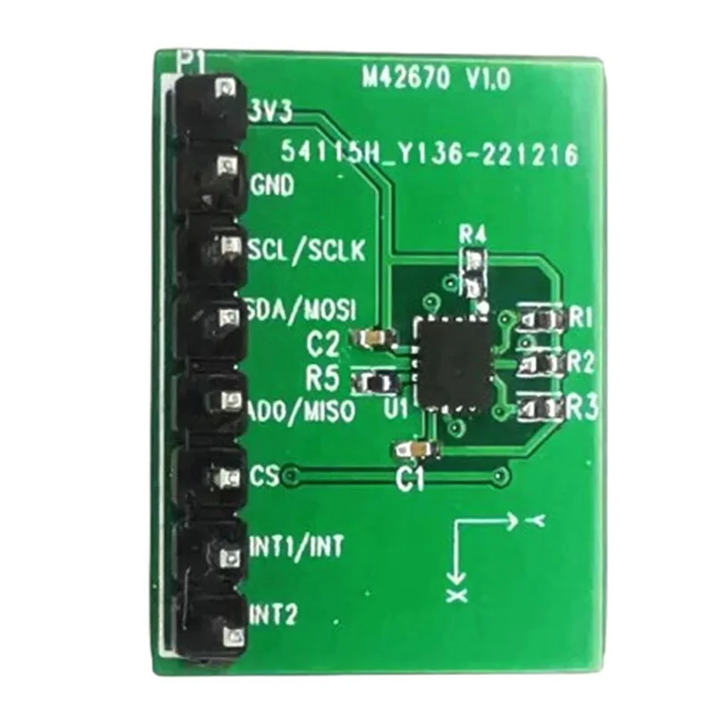 BTLIFE-2X ICM-42670-P Modul Papan Debugging Giroskop Akselerasi 6 Sumbu