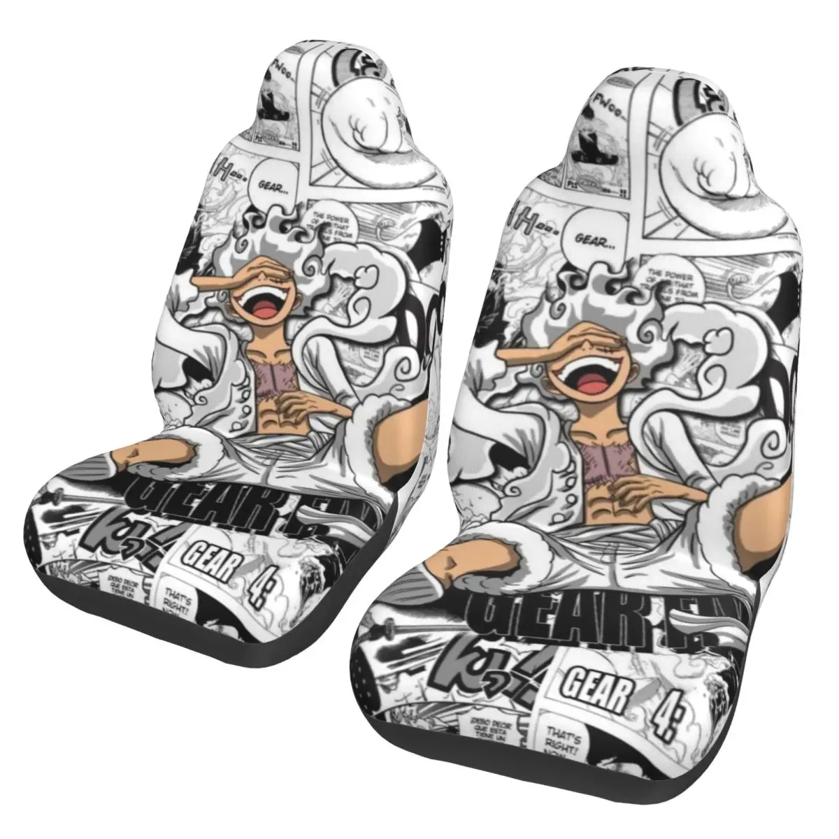 

luffys Zoros Tony Choppers Car Seat Cover Breathable Seat Covers 2 Pieces Universal Fit for Trucks Cars Sedans