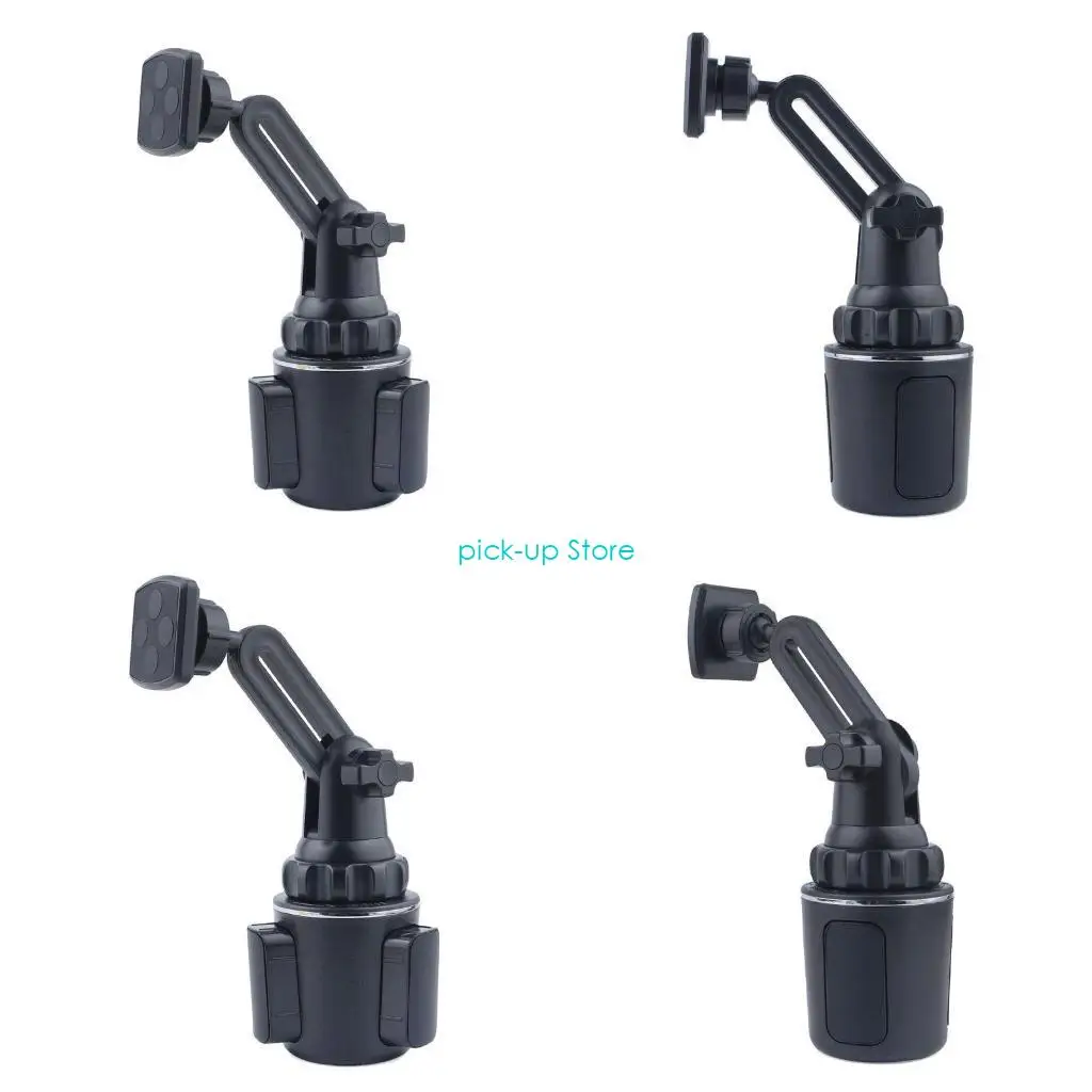 

Q5WA Регулируемая длинная рукоятка, магнитное крепление для мобильного телефона, магнитный держатель для автомобильной чашки,