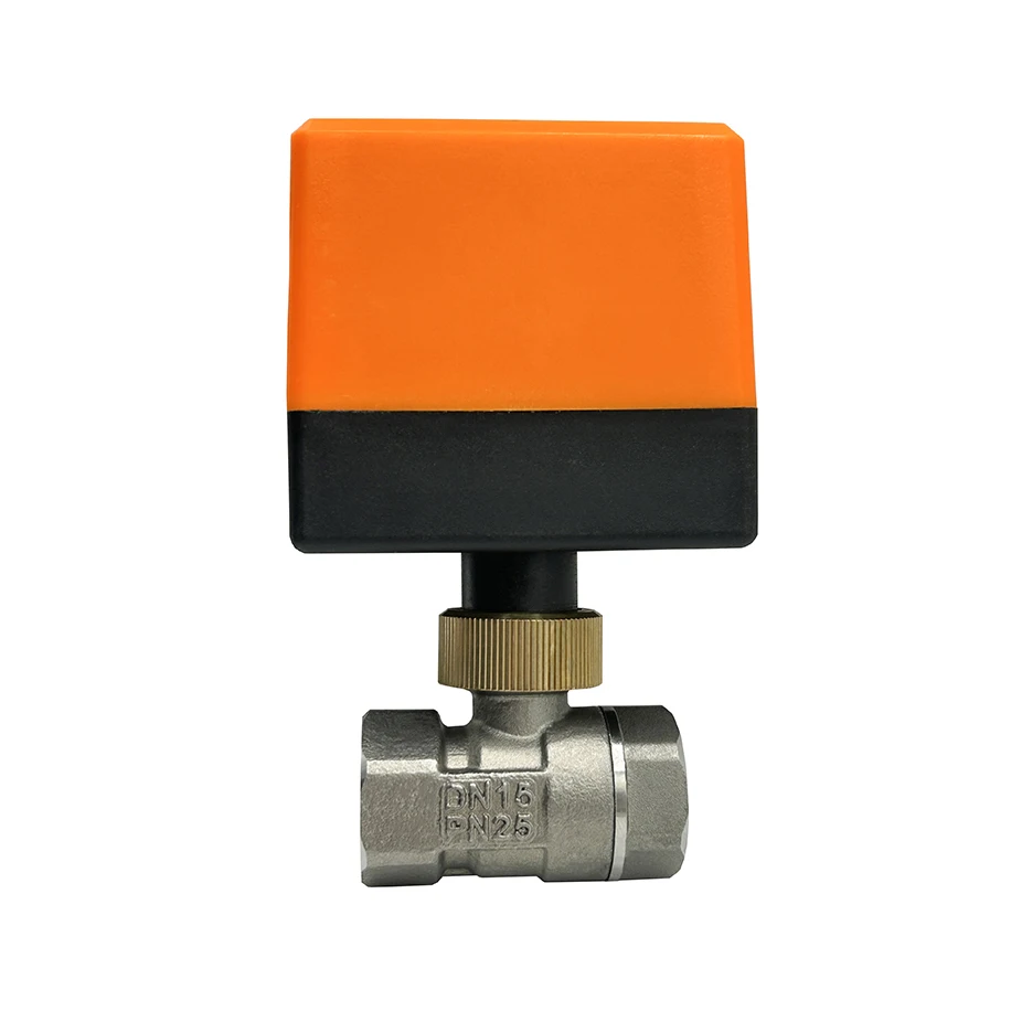 1/2 "1/2" 1 "1-1/4" 2 ''motorisierter 2-Wege-Edelstahl-Kugelhahn 3/4 V 12V 24V 3-Draht 2-Steuer-Kugelhahn für Wasser – Detail 5