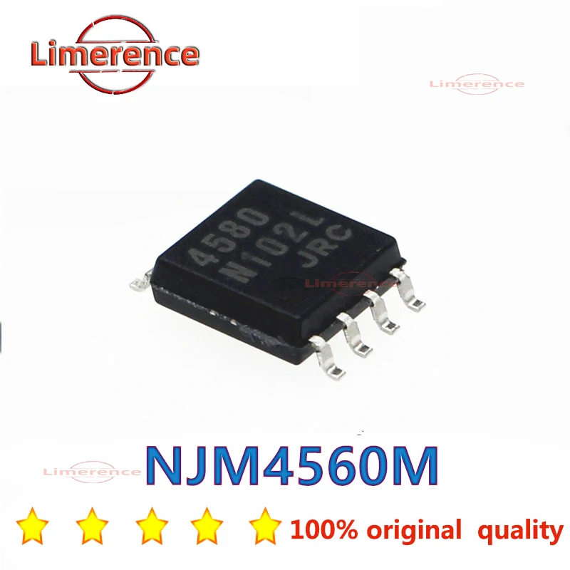 10PCS NJM4560M 4560 SOP-8 NJM4560 4560M NJM4556AM NJM4556M NJM4556A NJM4580M NJM4580 4556A NJM4556A NJM5532M NJM2068M NJM4558M