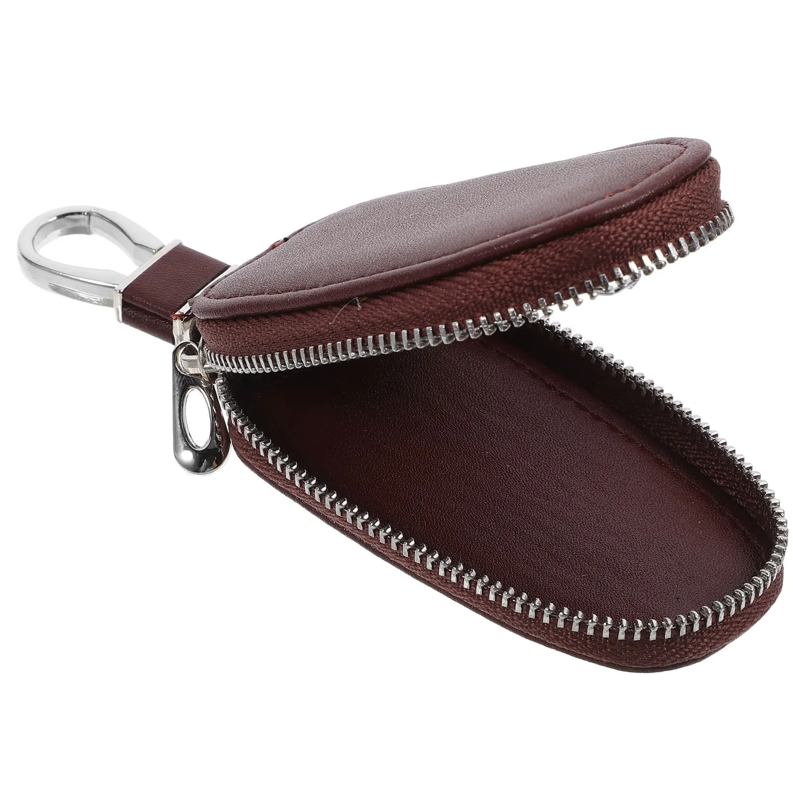 

Key Cover Bag for Car Keys with Zipper Small Key Holder Pouch Protection Against Loss Scratch Resistant Lightweight Accessory