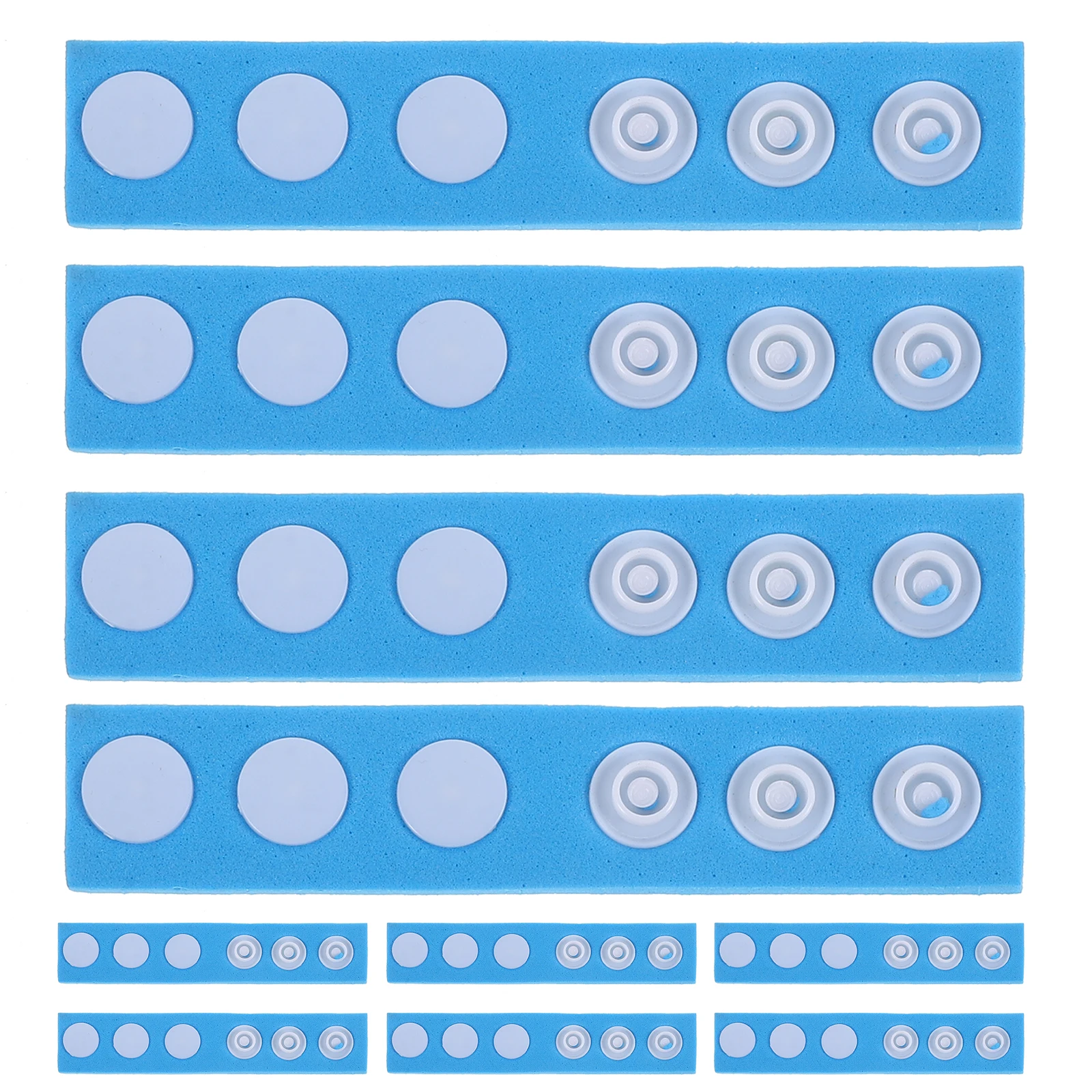 

10 Pcs Children's Shampoo Cap Extension for Bath Hat Water Proof Supplies Silicone Bathing Adjustment Strap Travel