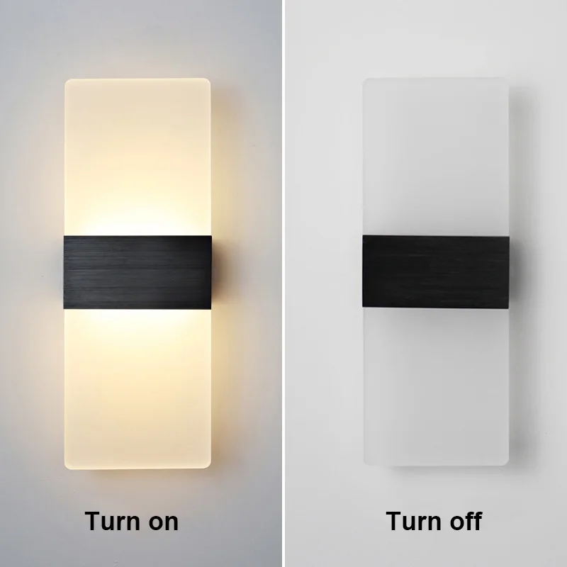 LED Wall Lamp Luxury Golden Modern Acrylic Creative Shell Wall Light For Living Room Bedroom Corridor Staircase Decorative Lamp