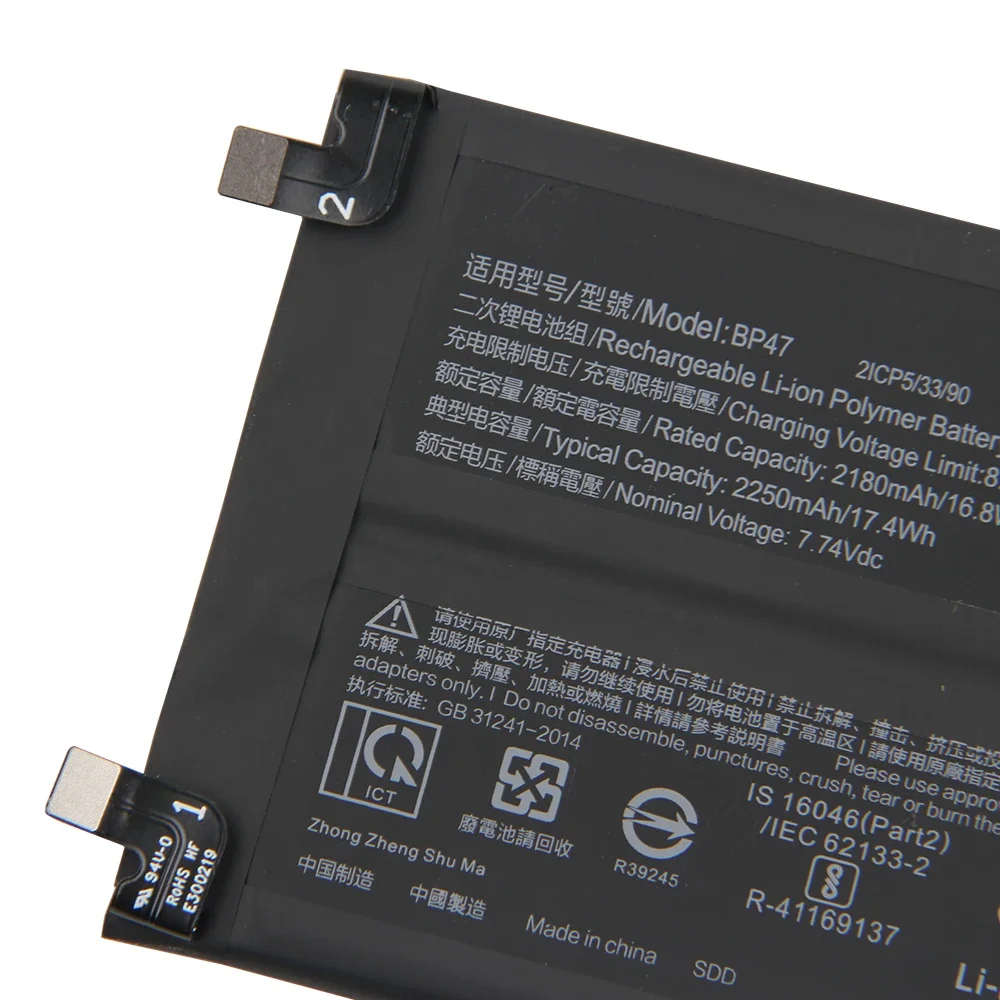 2024 nueva batería de repuesto BP43 BP47 BP49 para Xiaomi Mix 4 Mix4 Redmi Note 11 Pro + K40S baterías de teléfono 4500mAh