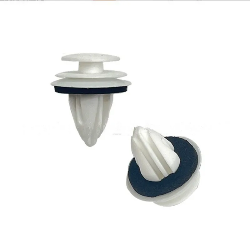 55 pcs Vehicle Interior Retainers, Truck Cabin Decoration, Firm Snap-On Fit, Cyan Plastic Material, Multipurpose