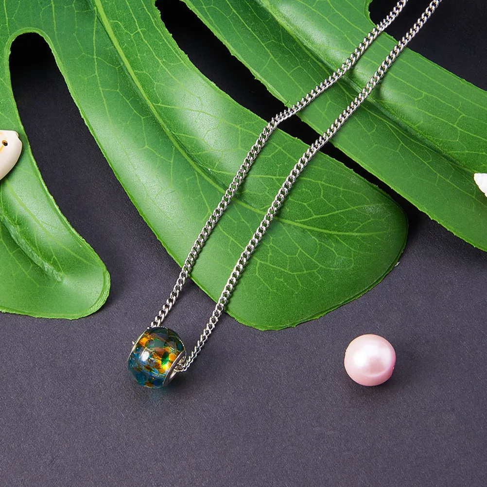 

Набор для изготовления украшений из нержавеющей стали: 10-метровая цепочка, кольца, застежки-карабины, аксессуары для рукоделия, цепочка из нержавеющей стали