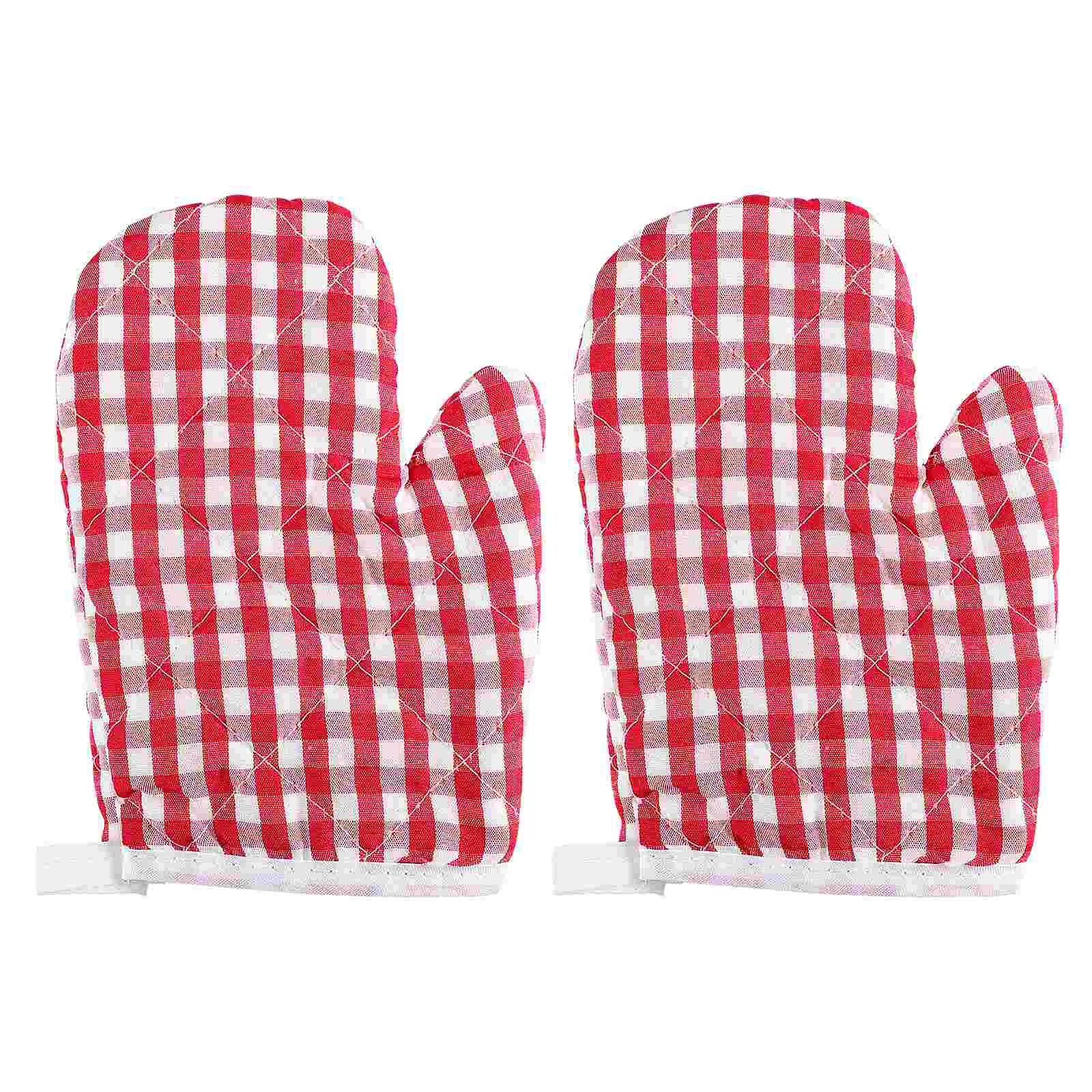 Oven Mitten Gloves Kitchen for Cooking Potholder and Mitts Grill Baking Kids Microwave Micro-wave Toddler