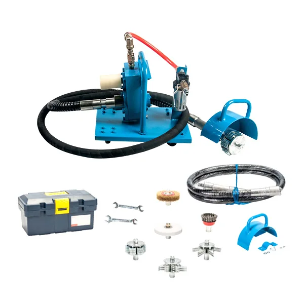 FlexShaft Scalers Versatility and Flexibility Rapidly Removes Scale, Rust, Paint, and Other Unwanted Deposits Shipyard Hardware