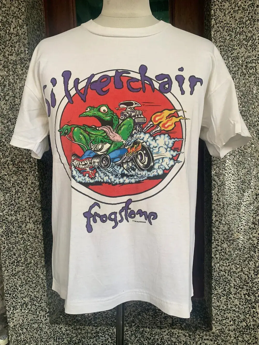 Футболка с рисунком Remake Silverchair Frogstomp Tour Band унисекс для мужчин и женщин KTV6520