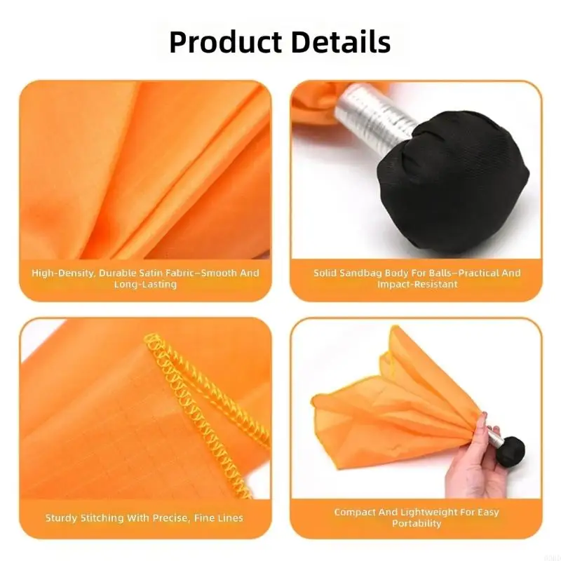 Professional Penalty & Challenge Flag Yellow Tossing Flags Party Accessories For Referees And Coaches Easy to Use 69HD