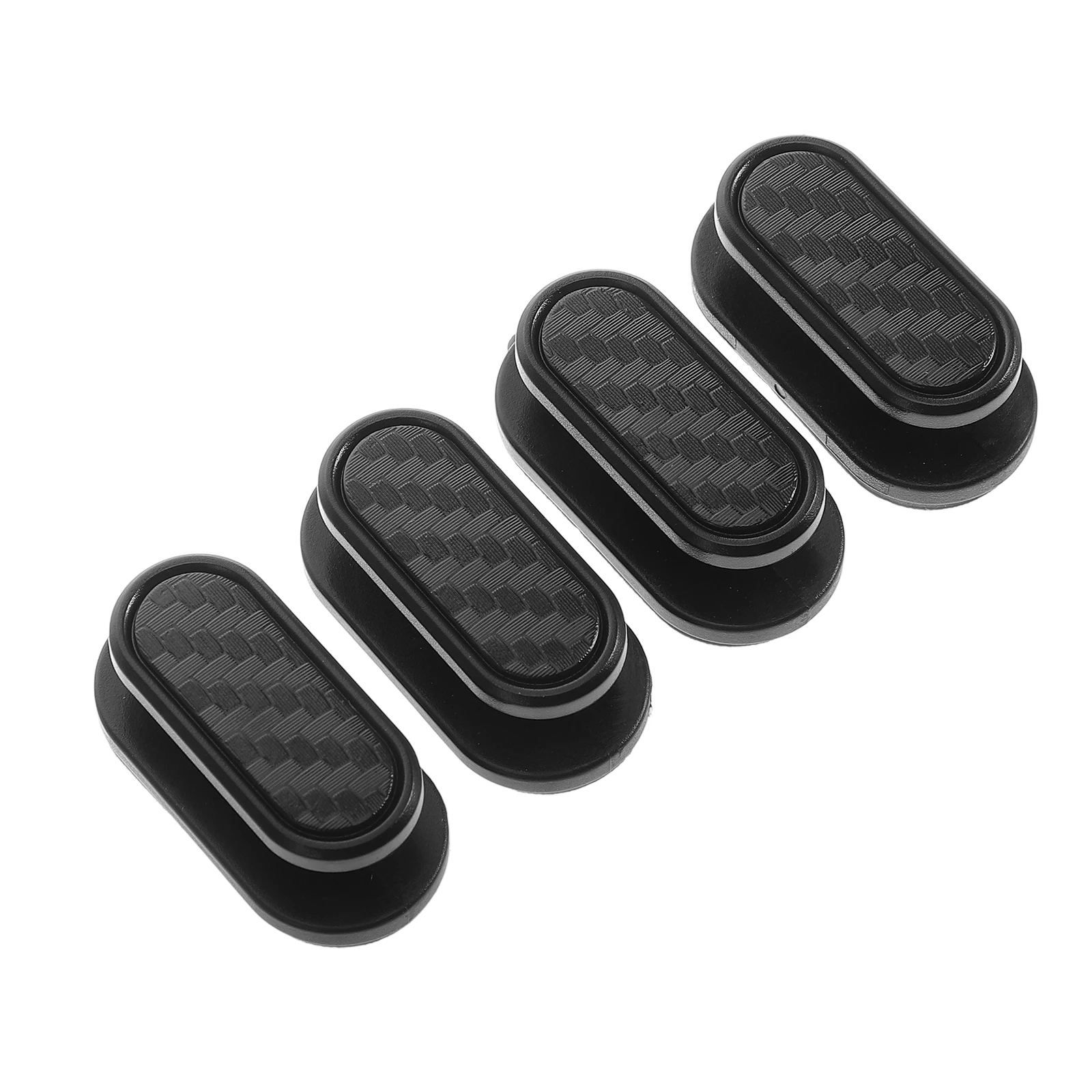 

4Pcs Car Mini Hooks Creative Universal Adhesive Mounting Hanging Hooks for Keys Purse Bag Car Interior Organization Auto