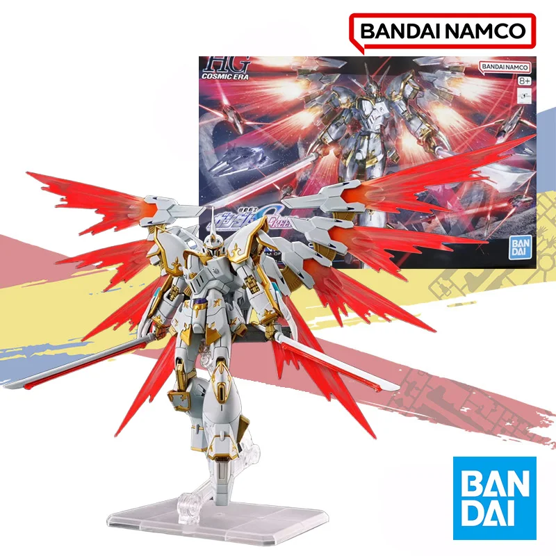 

Bandai Original Genuine In shock HG 1/144 GUNDAM BLACK KNIGHT SQUAD A Mobile SUIT Assembled Model Ornaments Collection Toy Gift