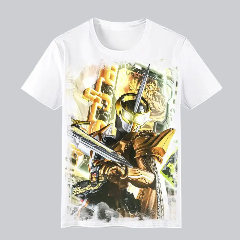 

Kamen Rider 01 Collaboration Short Sleeve Men's T-Shirt 2026 New Impression Outfit Set, Same Style As Zi-O and Decade Riders