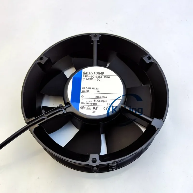 Genuine German 6314/2TDH4P Cooling Fan for 24V 150W 1725 Inverter