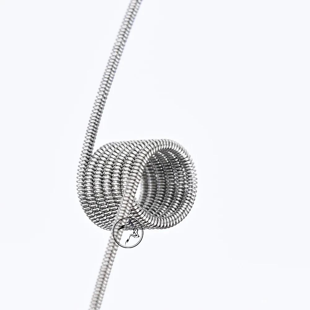 

10 шт./кор. wolfcoolvape MTL катушка Clapton 1,65 Ом 30GA + 38GA Ni80 материал для vape rda rta