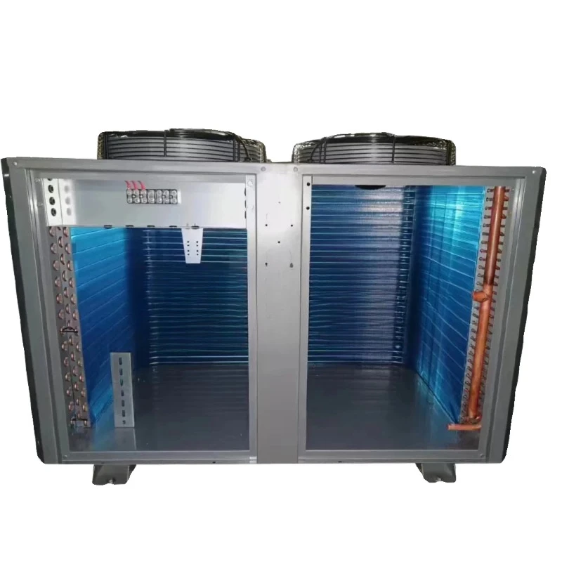 Fresh-keeping frozen cold storage u-shaped box type, air-cooled condenser ejection