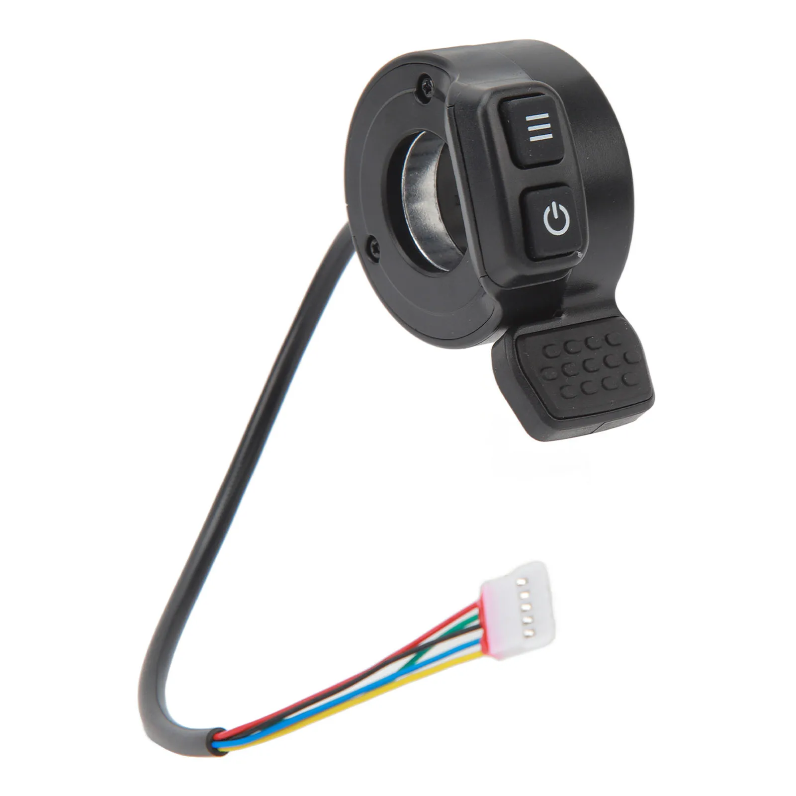 

Electric Scooter Throttle Finger Throttle with Power Switch Speed Control Throttle Replacement Part