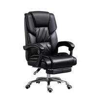 Ergonomic Reclining Chair with Footrest, Office Boss Chair, Computer Gaming Chair, Household Armchair, High Quality