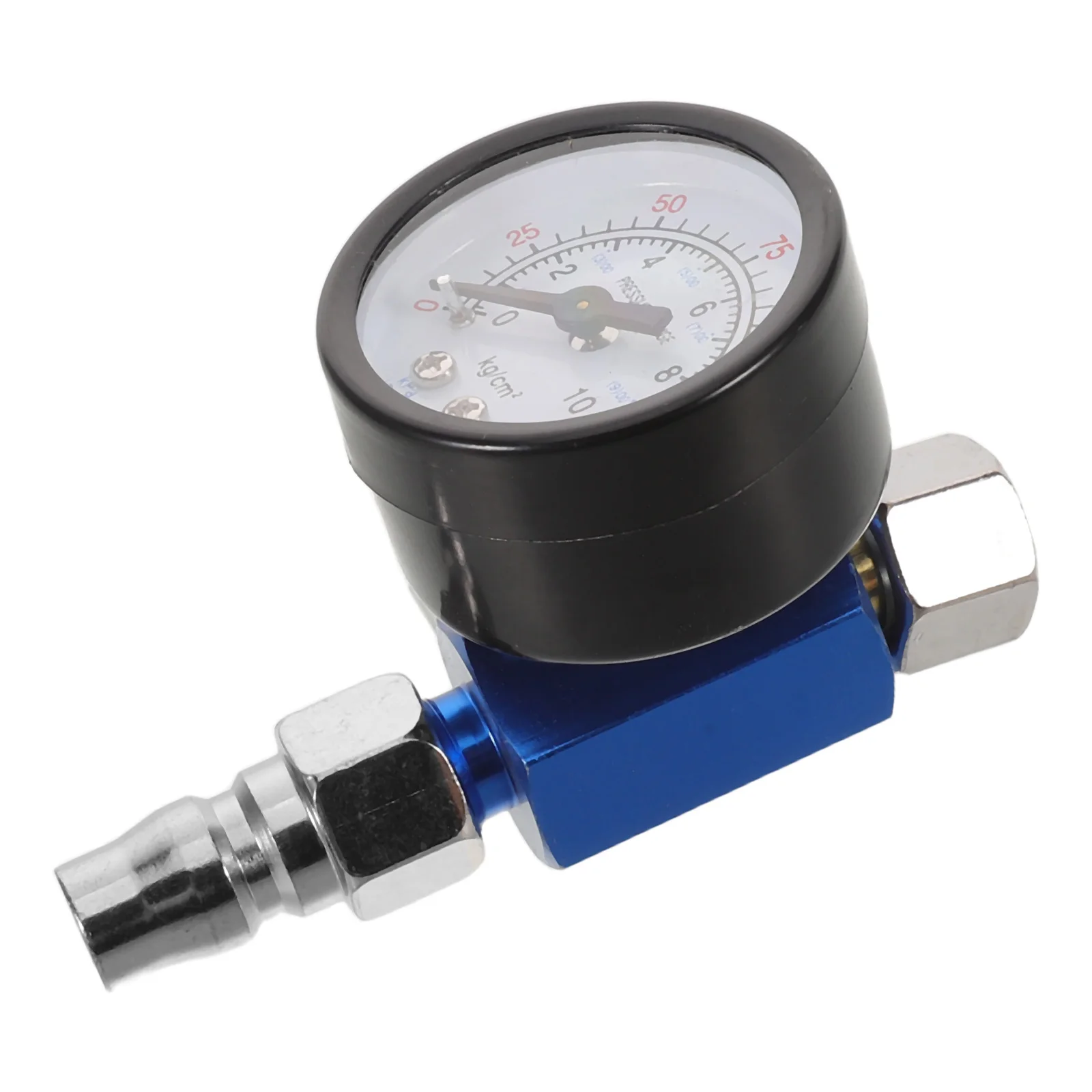 

Spray Gun Pressure Regulator Zinc Alloy Inline Air Compressor Oil Water Separator Precise Air Filter Gauge for Paint Sprayers
