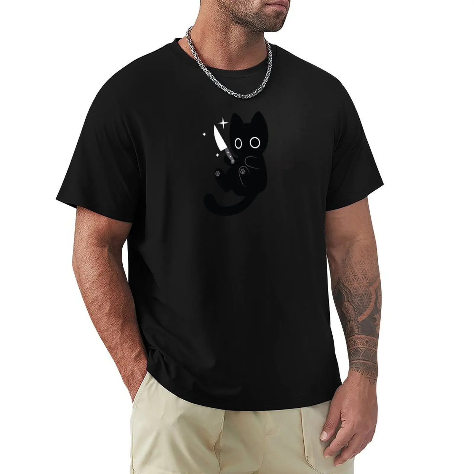 

Feeling Stabby T-Shirt quick drying anime clothes compression shirt men