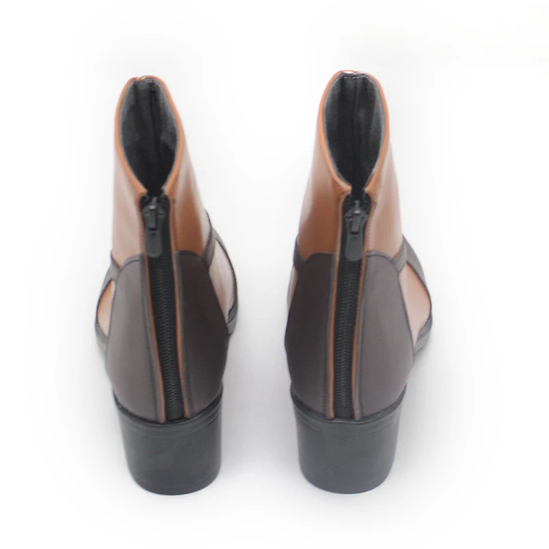 Alma – chaussures de Cosplay, bottes chasseur de monstres sauvages, chaussures fantaisie de carnaval d'halloween sur mesure