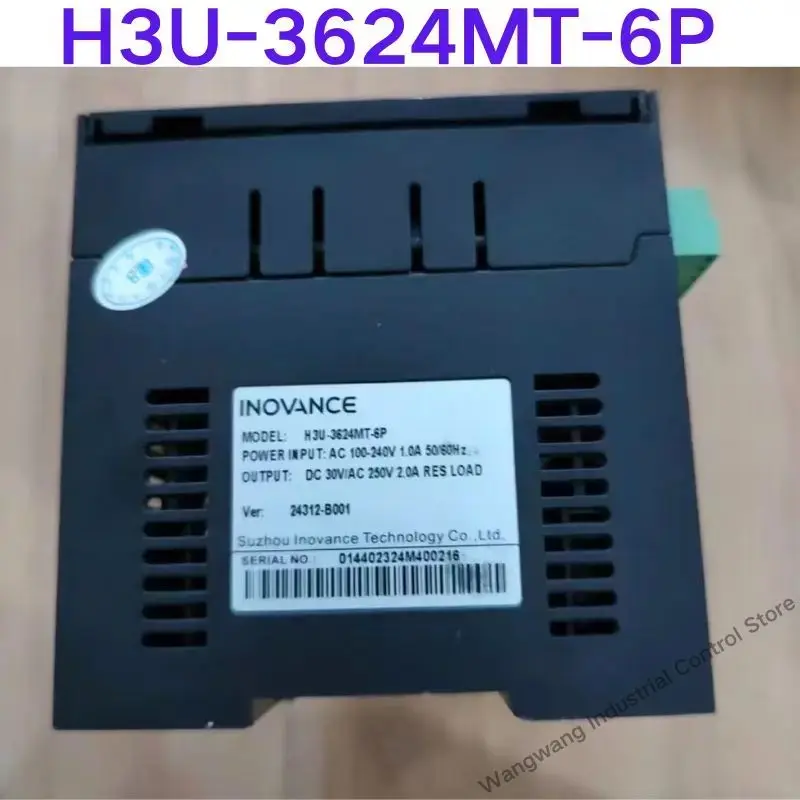 

Second-hand test OK ，PLC H3U-3624MT-6P