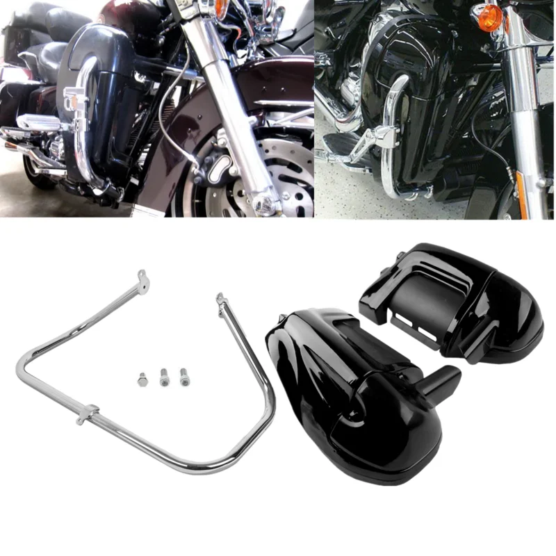 

Motorcycle Lower Vented Leg Fairing & Guard Bar For Harley Road King Road Glide Electra Glide Street Glide 2009-2013 2012 2011