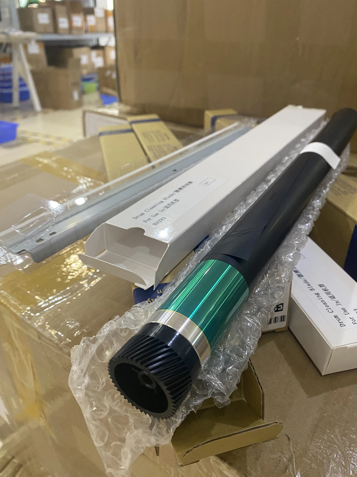 

1Set DR411 OPC Drum + Blade 2510 3510 282 362 7728 For Konica Minolta Bizhub 223 283 363 423 Di 250 350 251 351 Drum Clean Blade