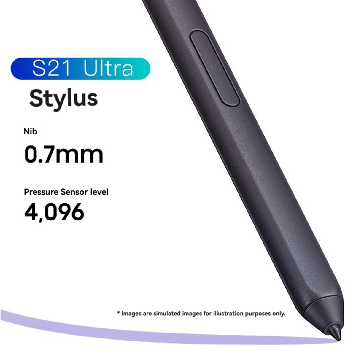 New Touch Pen Stylus Replacement for Samsung Galaxy S21Ultra S Pen SM-G9960 Mobile Phone Screen Touch Pen Without Bluetooth