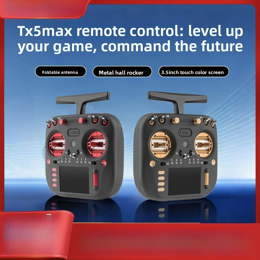 

Радиоконтроллер Radiomaster TX15 Max с 3,5-дюймовым сенсорным IPS-экраном, ExpressLRS AG02, CNC-гимбалом Hall, встроенным гироскопом и микрофоном