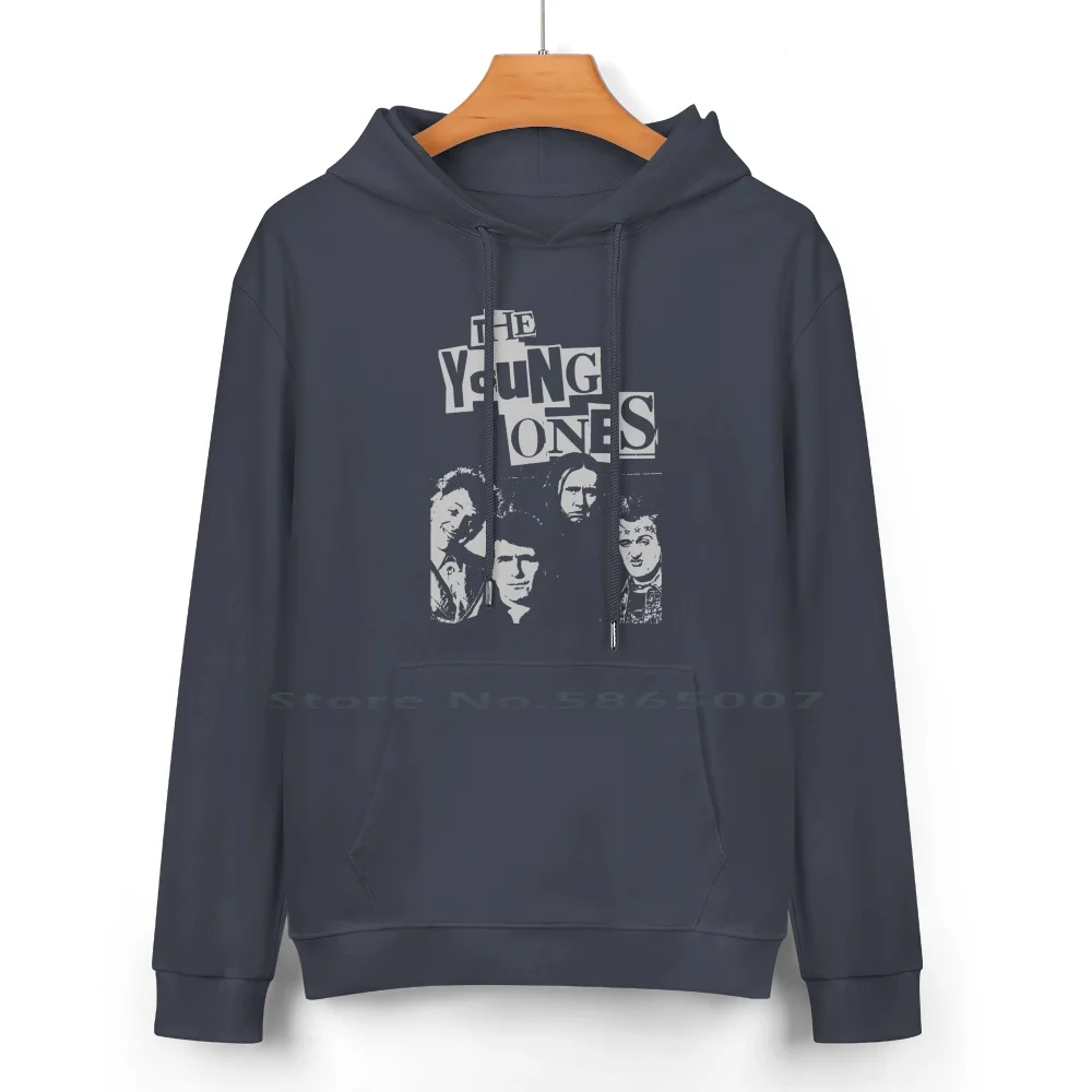 The Young Ones Pure Cotton Hoodie Sweater 24 Colors Comedy 80s The Young Ones Only Fools And Horses Drop Dead Fred Rik Mayall