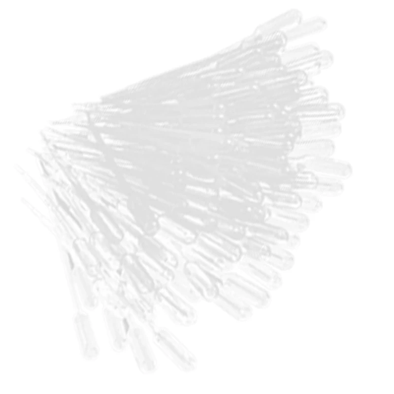 300PCS Graduated Pipettes Dropper Polyethylene (1Ml)