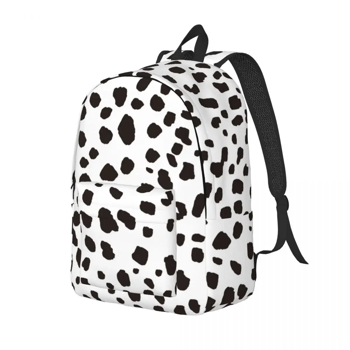 Dalmatian Cartoon Spot Dog Skin Backpack Middle High College School Student Bookbag Men Women Daypack Lightweight