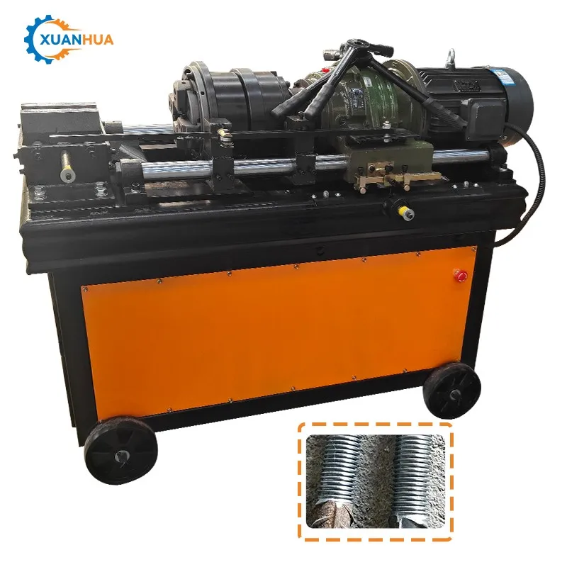 Small Electric High Precision And Speed Tube Thread Forging And Rolling Machine